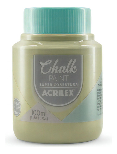 Tinta Acrílica Chalk Paint 100ml Acrilex Moscatel 839