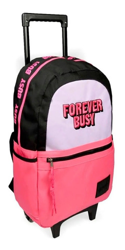 Mochila Cresko 16  C/carro Muaa Ua132 Forever Busy (1224023)