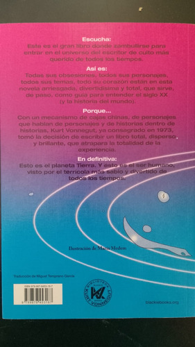 Libro Desayuno De Campeones - Kurt Vonnegut - Blackie Books (Usado)