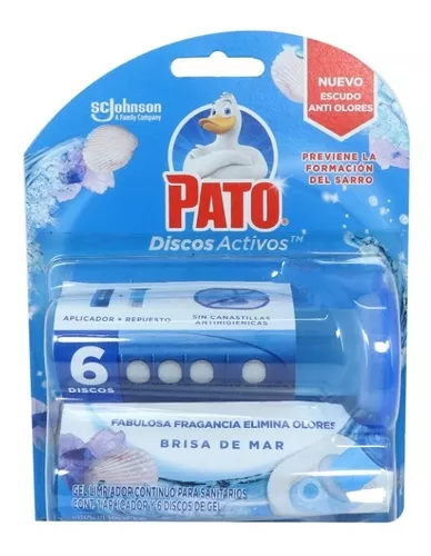 Discos activos recambio Pato WC 6 unidades marino