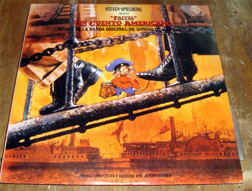 Spielberg Faivel Un Cuento Americano Soundtrack Lp Kktus