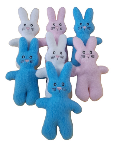 Peluches Conejos X10 Souvenirs Nacimiento Cumpleaños