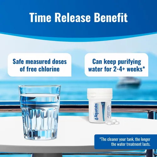 Kit Purificación Agua - Aquamarine 100 Tabletas + 50 Tiras
