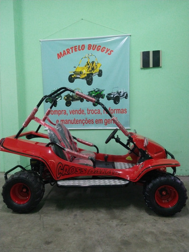 Míni Buggy Cross Dakar Vermelho Completo Top De Linha !