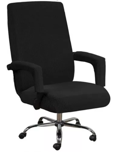 Funda para silla de oficina de computadora, elástica, extraíble, para silla  giratoria de oficina, fundas universales para silla elevadora (cirro