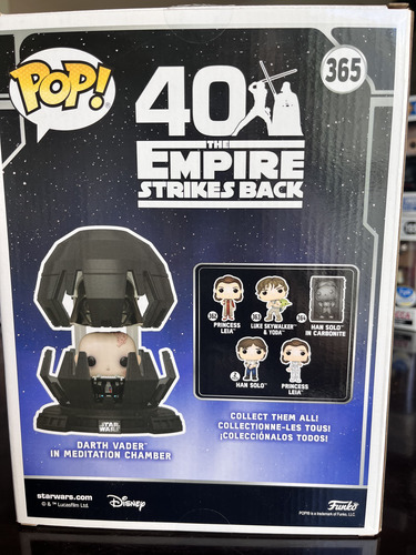 Funko Pop Star Wars - Darth Vader In Meditation Chamber 365 (Usado)