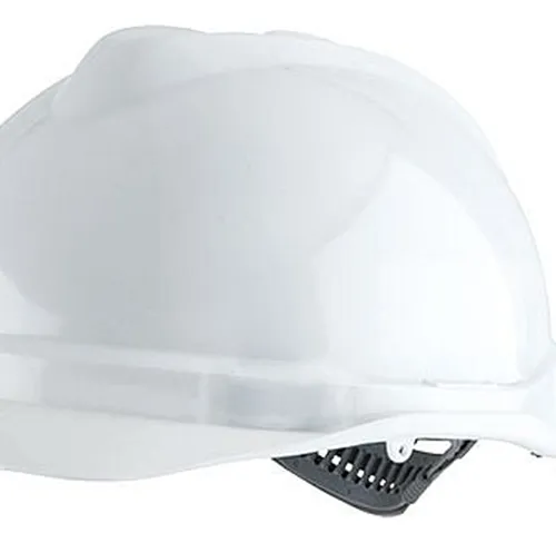 Casco De Seguridad Marca Evoiii Con Arnés Blanco