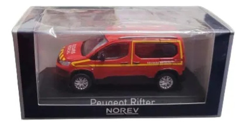 Peugeot Rifter Bombero 2019 1/43 Norev