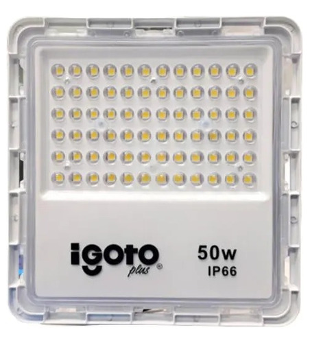 Reflector Led 50w 6500k Chip Philips 85/277v 110l/w Igoto 