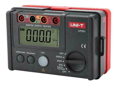  Telurimetro Digital Uni-t Ut521 