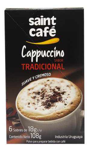 Cafe Capuccino (capuchino) Saint Stick 6x18 Grs Tradicional