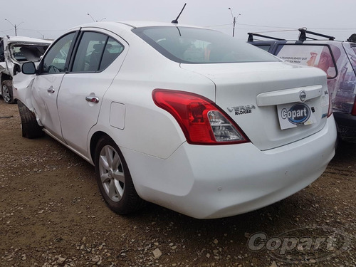 Sucata Nissan Versa Sl 1.6 Venda Em Peças