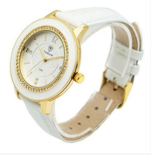 Relógio Feminino Tuguir Analógico 5079g Branco