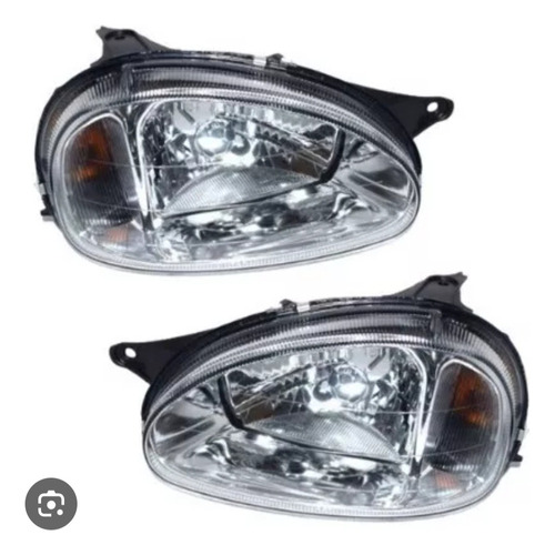 Faros Delanteros Corsa Vidrio 