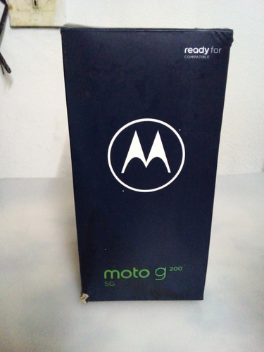 Caja Vacía  Moto G200 Con Detalles 