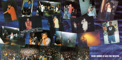 Cd Hip Hop Futurista Ao Vivo Abertura Código Fatal 2002 Novo