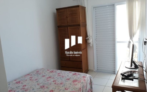 Imagem 12 de 15 de Apartamento De Frente Ao Mar, Em Condomínio Alto Padrão Em P. Grande S. Paulo.