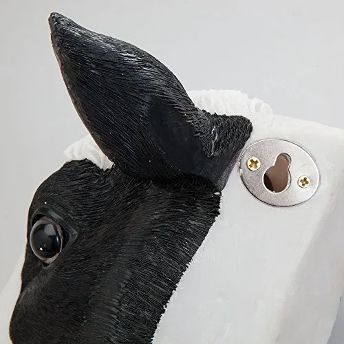 Bits And Pieces-tree Hugger Cow Garden Peeker-polyresin