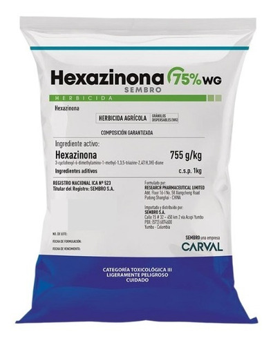 Hexazinona 75 Wg 1 Kg
