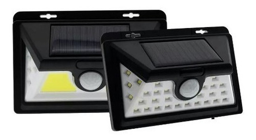 Lampara Solar Exterior Led 160 Lumenes Sensor De Mov R2 