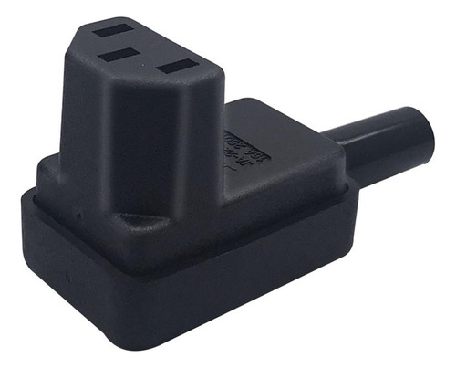 Conector De Enchufe Del Tomorriente De Ca De Ángulo Iec320