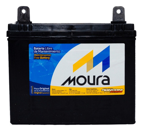 Bateria Moura 12x23 X24 Mse23ui Cortacesped Mini Tractor 12v