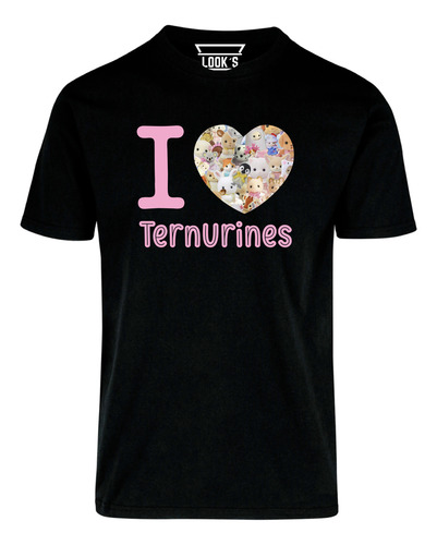 Playera O Crop Top I Love Ternurines Cute