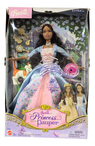 Barbie La Princesa Y La Plebeya Erika Aa