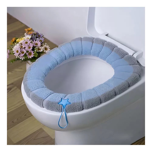 - Caja, 4 Piezas Funda De Asiento De Inodoro Lavable Y