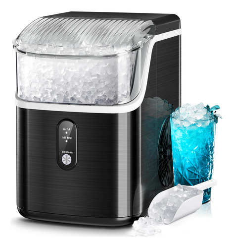 Kismile Nugget - Maquina De Hielo Portatil Con Hielo Tritura