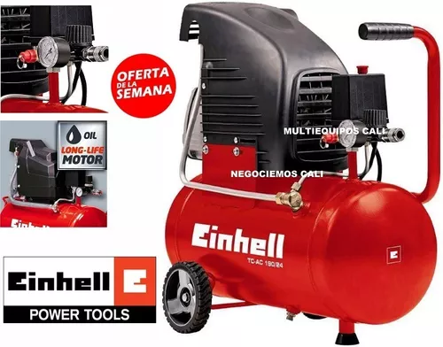 Compresor Aire 2 Hp Pistola Pintar + Manguera Gratis Einhell