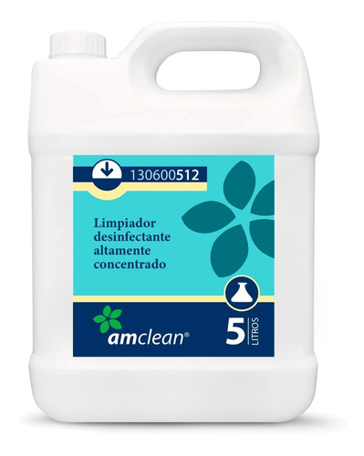 Limpiador Desinfectante 512 Hospitalario Alto Concentrado 5l