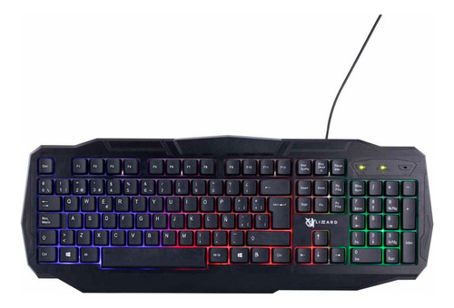 Combo Gamer Teclado Mouse Led Retroiluminado Rgb X-lizzard