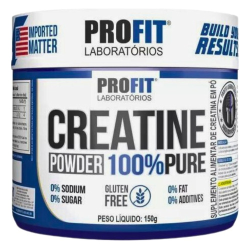 2x Creatina Powder 100% Creatine Pure - 150g - Profit Labs