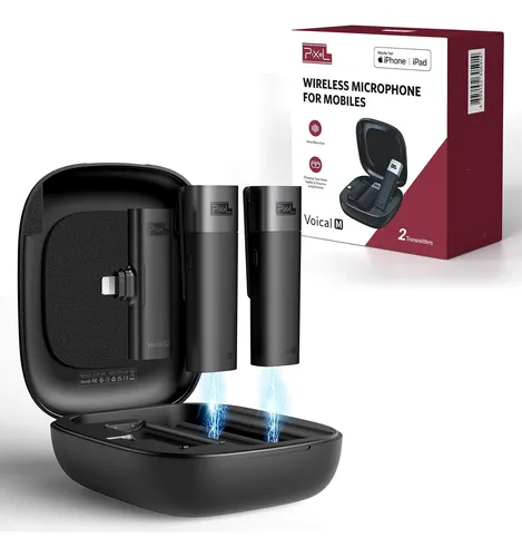 comprar 2 Microfonos Pixel Transmision De 164 Pies