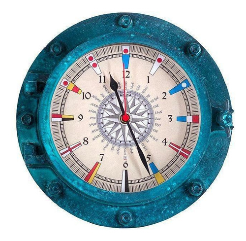 Relógio Escotilha Decorativa - Náutica - Cis