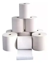 Comprar 20 Rollos Papel Térmico 80mm X 80mm Color Blanco Papeltec