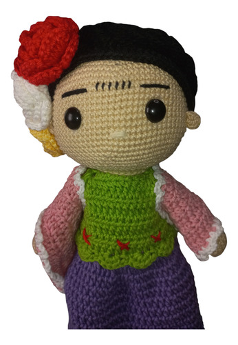 Frida Kahlo Amigurumi