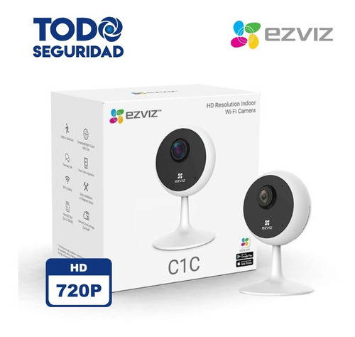 Imagen 6 de 8 de Camara Ip Wifi Ezviz By Hikvision 1mp Gran Angular 720p Hd