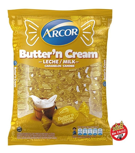 Caramelos Butter N Cream X 810 Gr