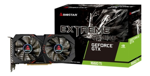 Tarjeta De Video Geforce Biostar Gtx 1660 Ti Vn1666tf69 6gb