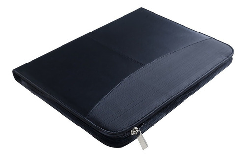 Carpeta De Curpiel Con Compartimentos