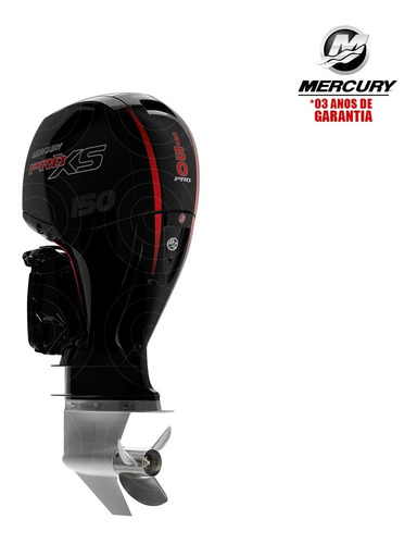Motor De Popa Mercury 4t 150hp L Efi Pro Xs Pess Física