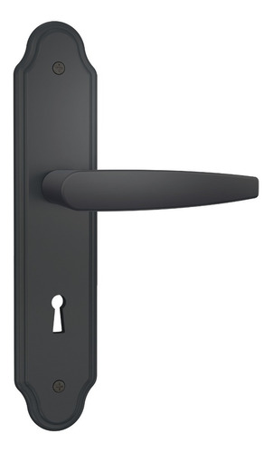 Fechadura Para Porta Interna Quarto Stam 813/33 Preto Fosco