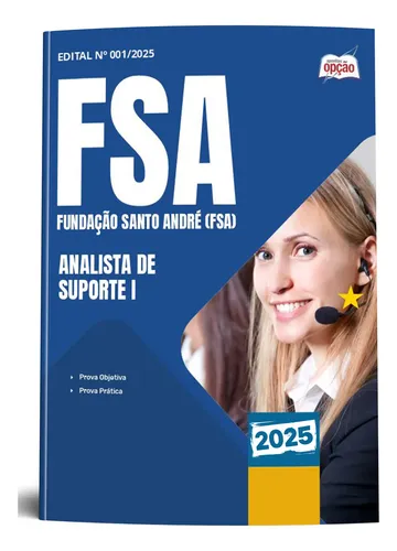 Apostila Analista De Suporte I - Fsa Fundação Santo André Sp 2025 ...