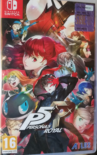 Persona 5 Royal Edition (nintendo Switch) Sellado