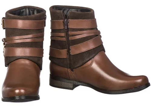 Bota gasparini store castanho