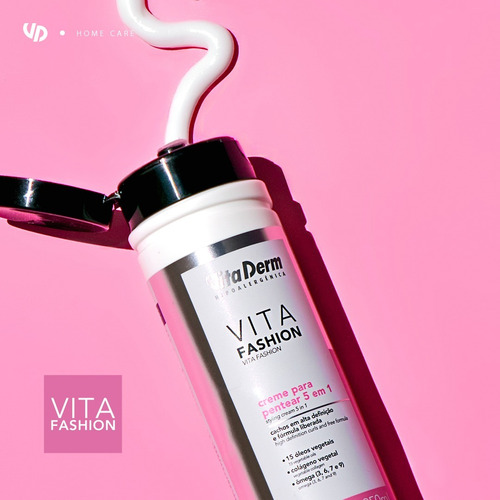2 Cremes De Pentear 5 Em 1 Vita Fashion Ideal Para Cachos