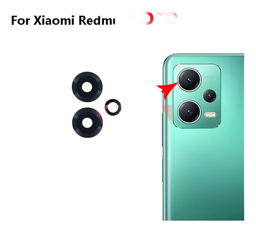 Lente Camara Trasera Xiaomi Redmi Note 12 5g Ad Preinstalado