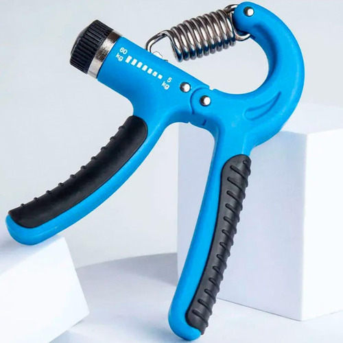 Hand Grip Com Ajuste Mola 5kg A 60kg Fisioterapia Exercício